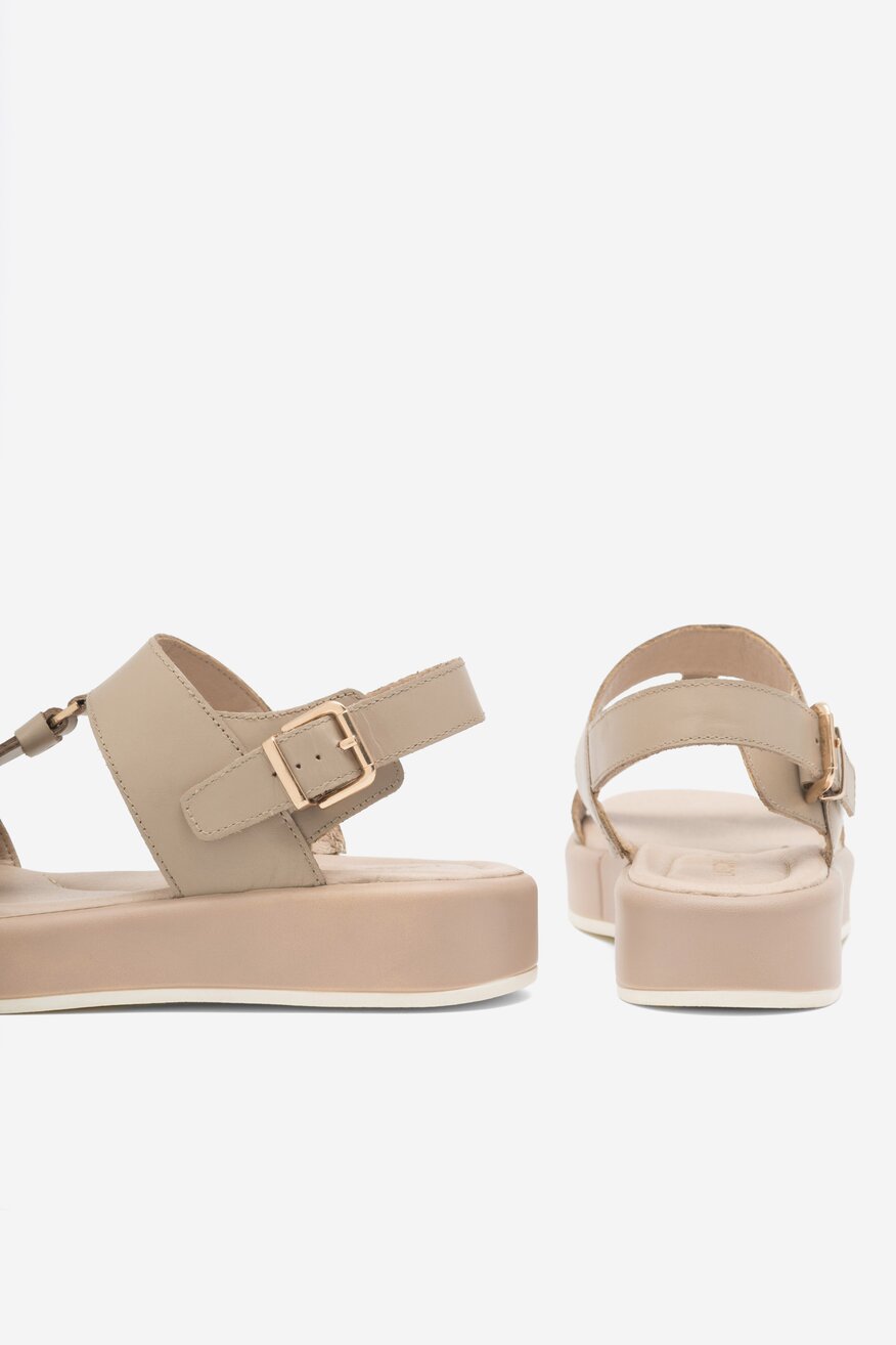 Sandały Lasocki FISKA ARC-3032-09 Beżowy