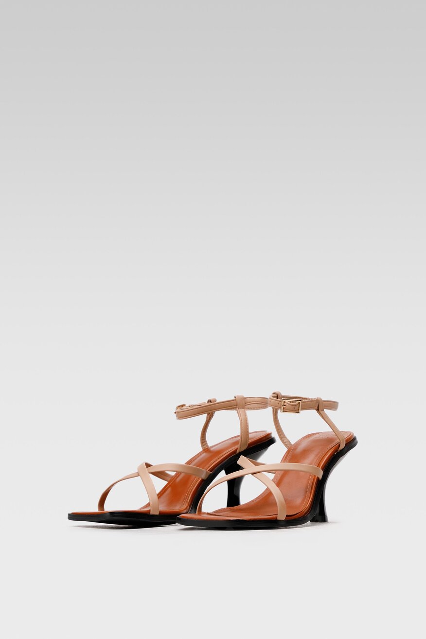 Sandały Jenny Fairy LS5370-01B Beżowy ciemny