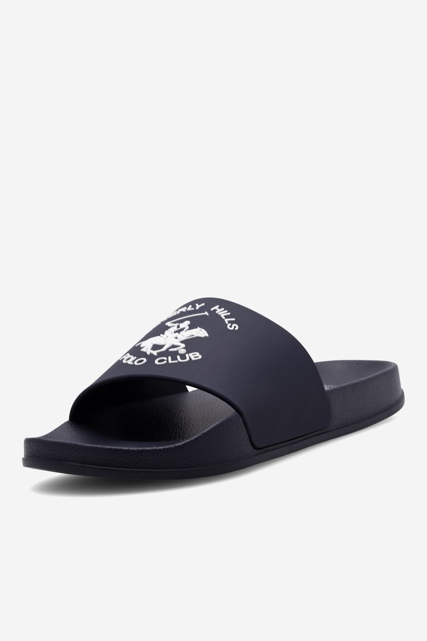 Klapki basenowe Beverly Hills Polo Club MP-CA23052-4D Granatowy