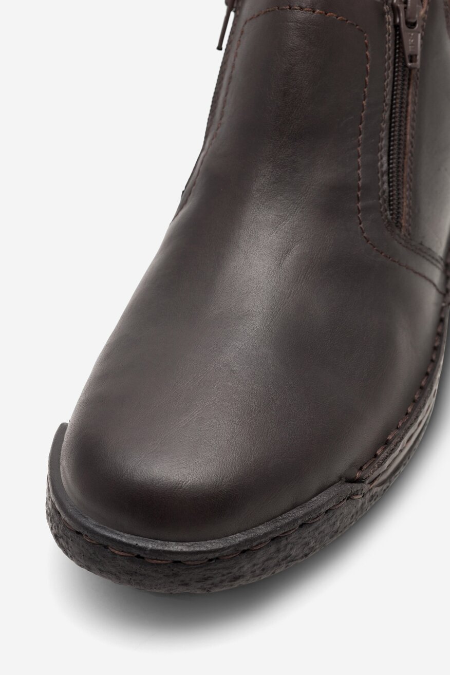 Botki Go Soft GIJON-01 Brązowy ciemny