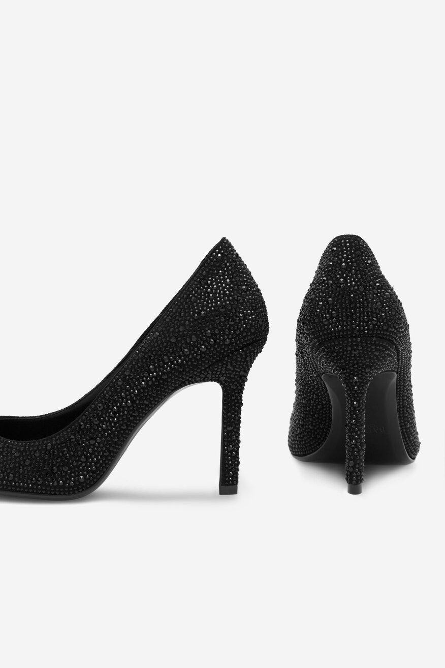 Czółenka Badura EMMA-V1360-08 Czarny