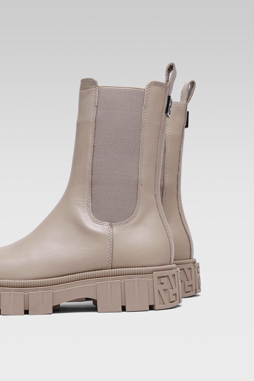 Botki Gino Rossi 4064 Beżowy