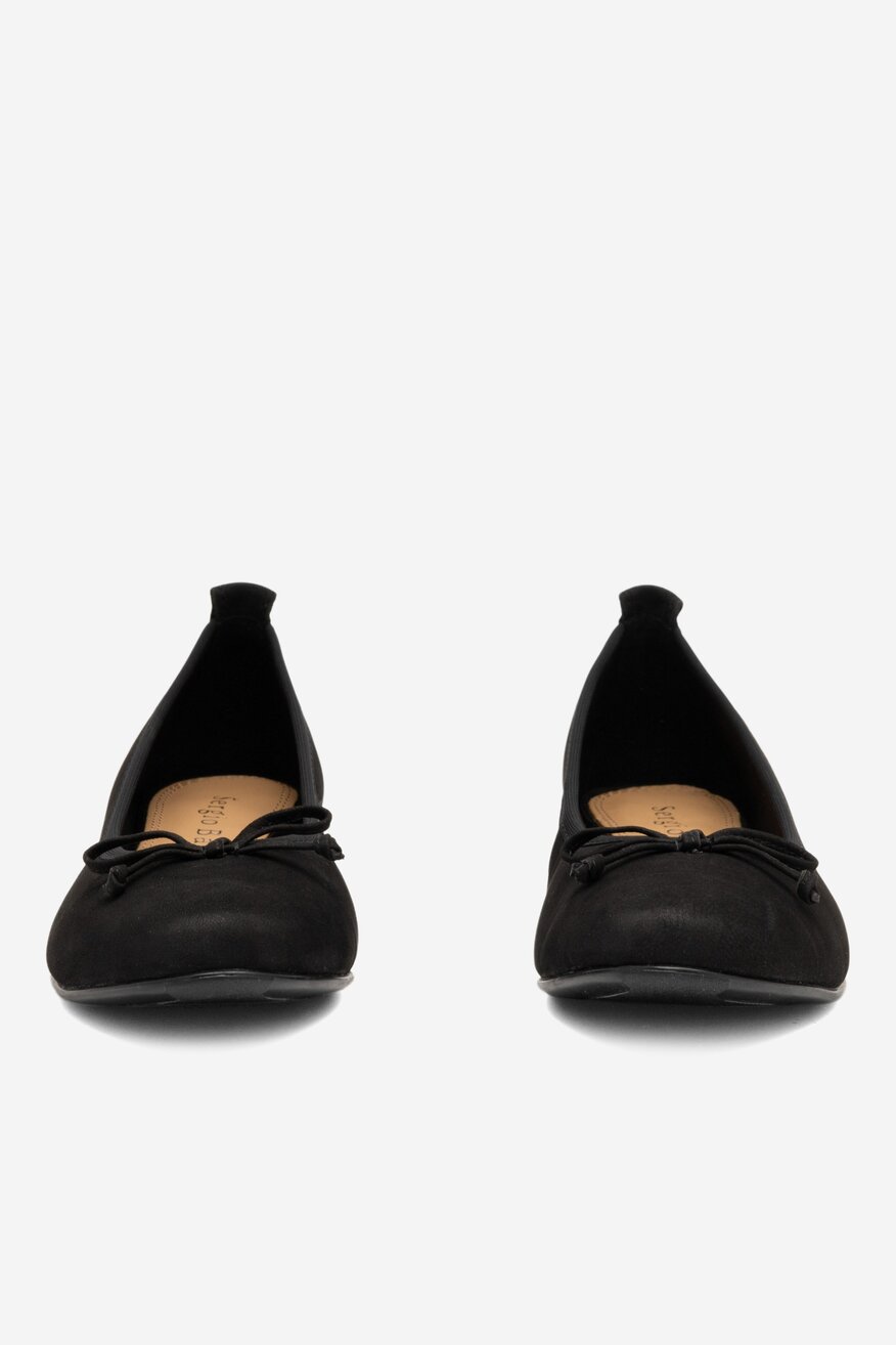 Baleriny Sergio Bardi RST-B1032-01SB Czarny