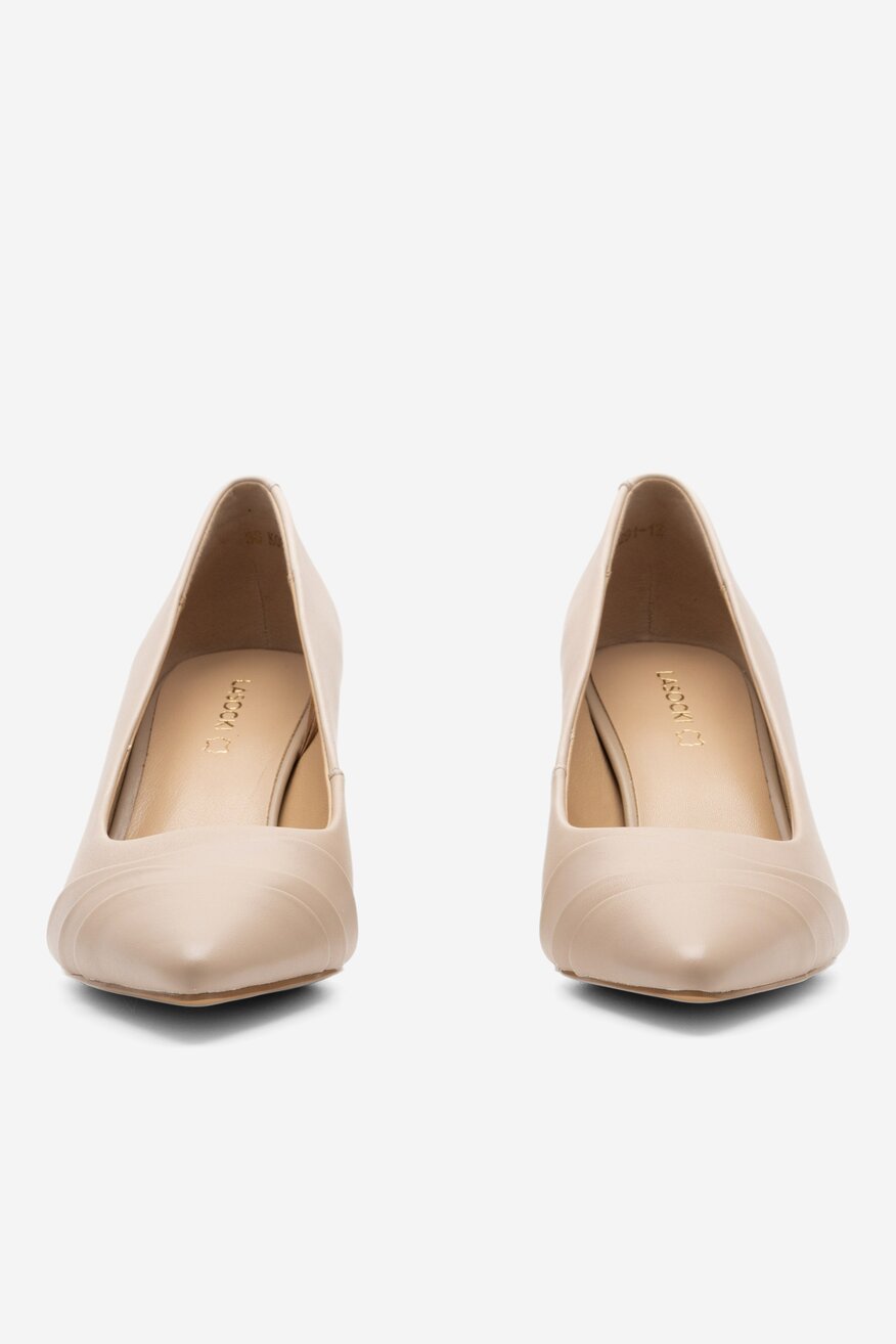 Czółenka Lasocki KOTE WYL3291-1Z Beżowy