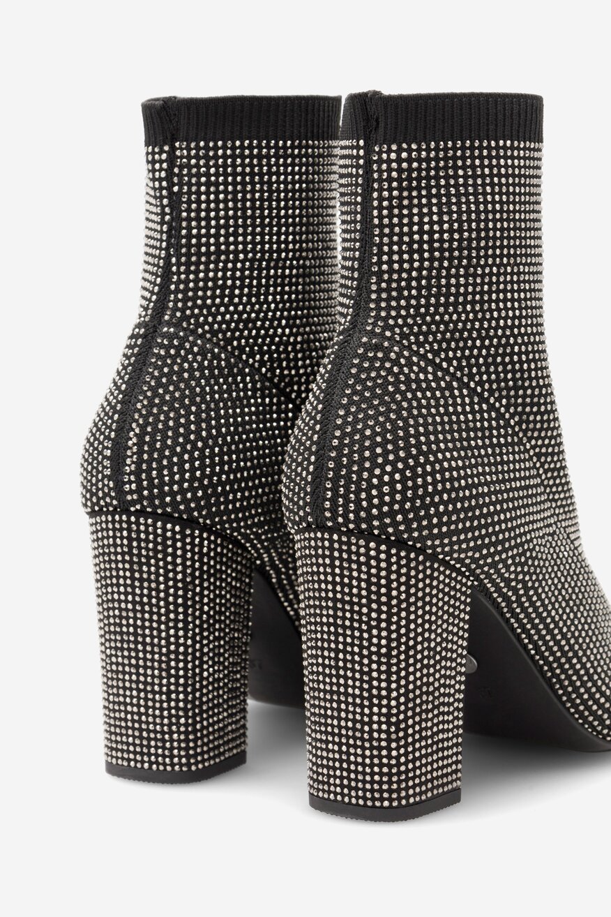 Botki NINE WEST KAS BYCCC03 Czarny