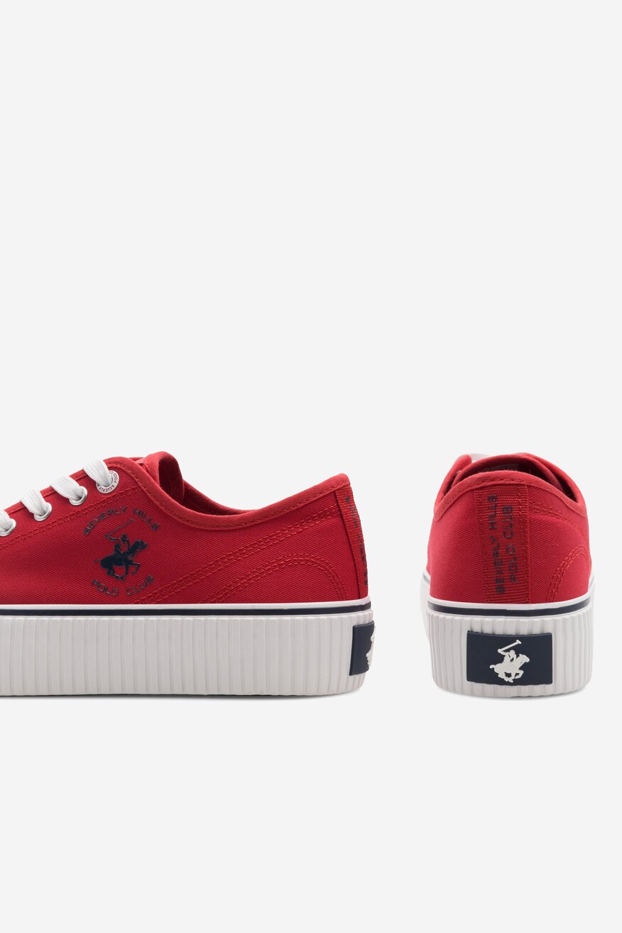Trampki Beverly Hills Polo Club BHPC027M Czerwony
