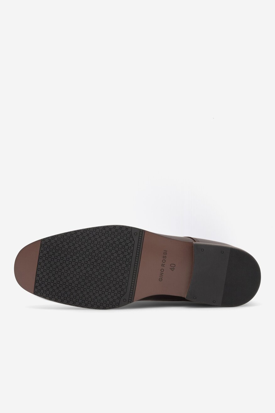 Półbuty Gino Rossi FABIO-02 123AM Brązowy