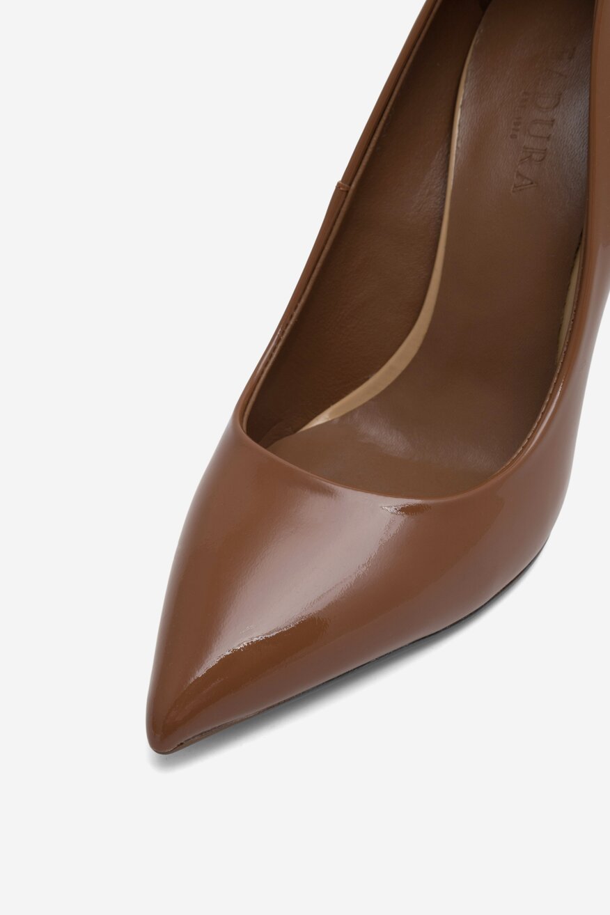 Czółenka Badura BIANCO-V252-15-12 Brązowy