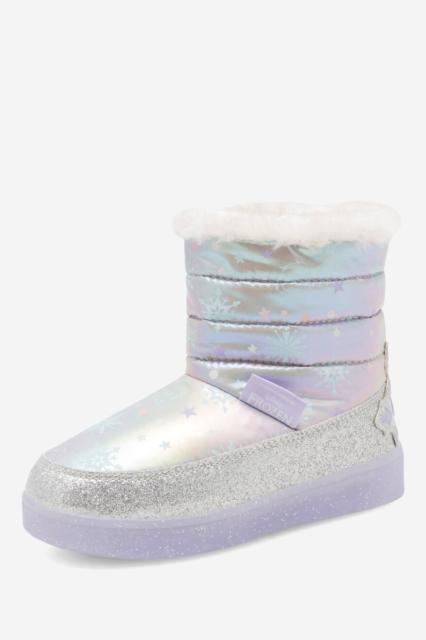 Botki Frozen AW23-220DFR Srebrny