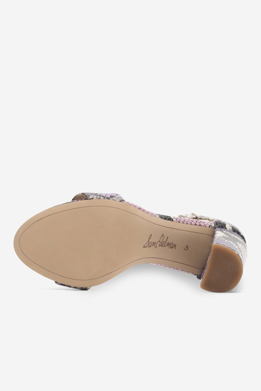 Sandały SAM EDELMAN E851118501 Fioletowy