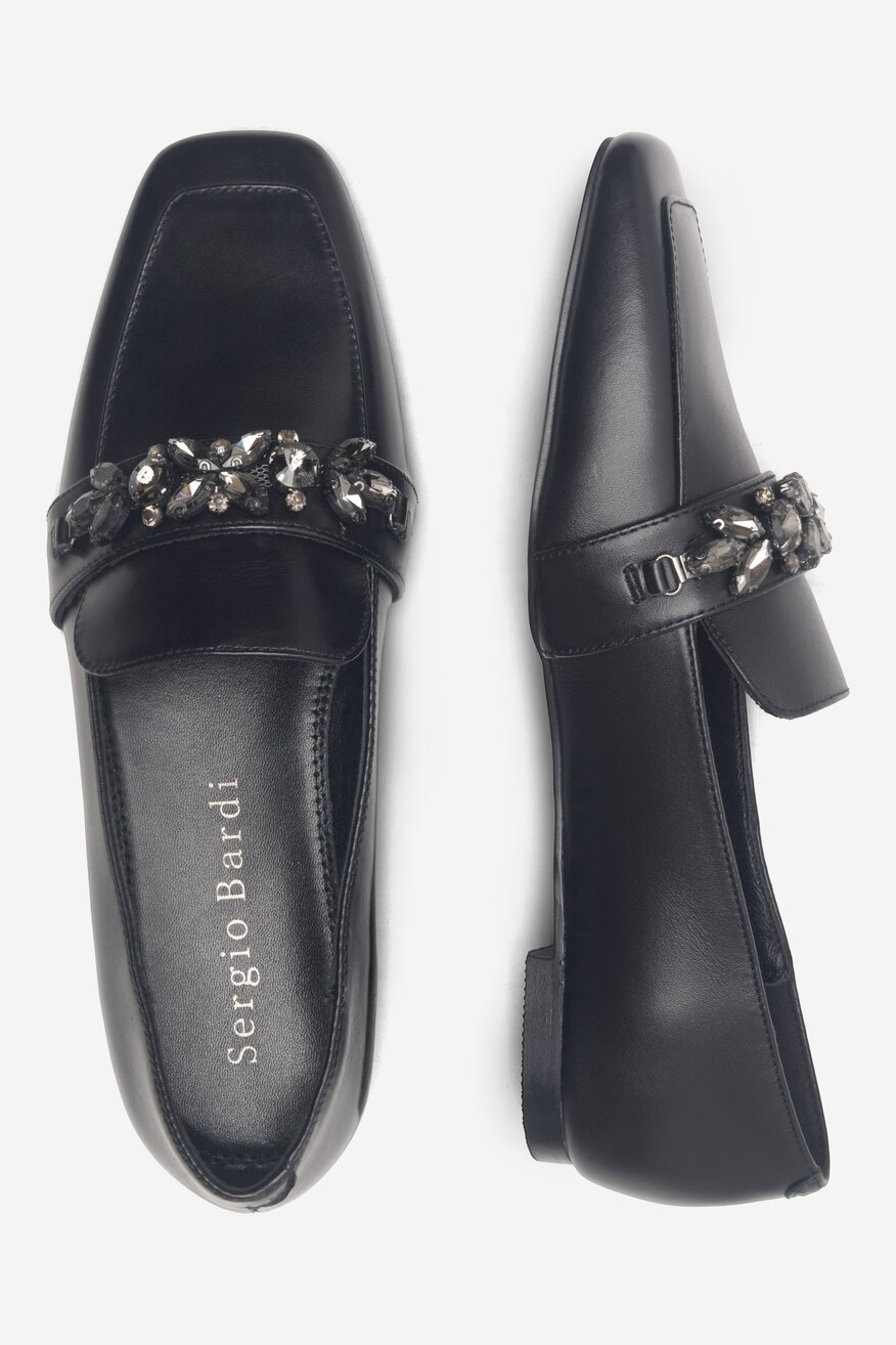 Półbuty Sergio Bardi WYL3565-1Z-SB Czarny