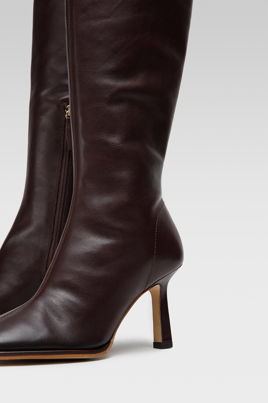 Kozaki Gino Rossi 105213 Brązowy ciemny