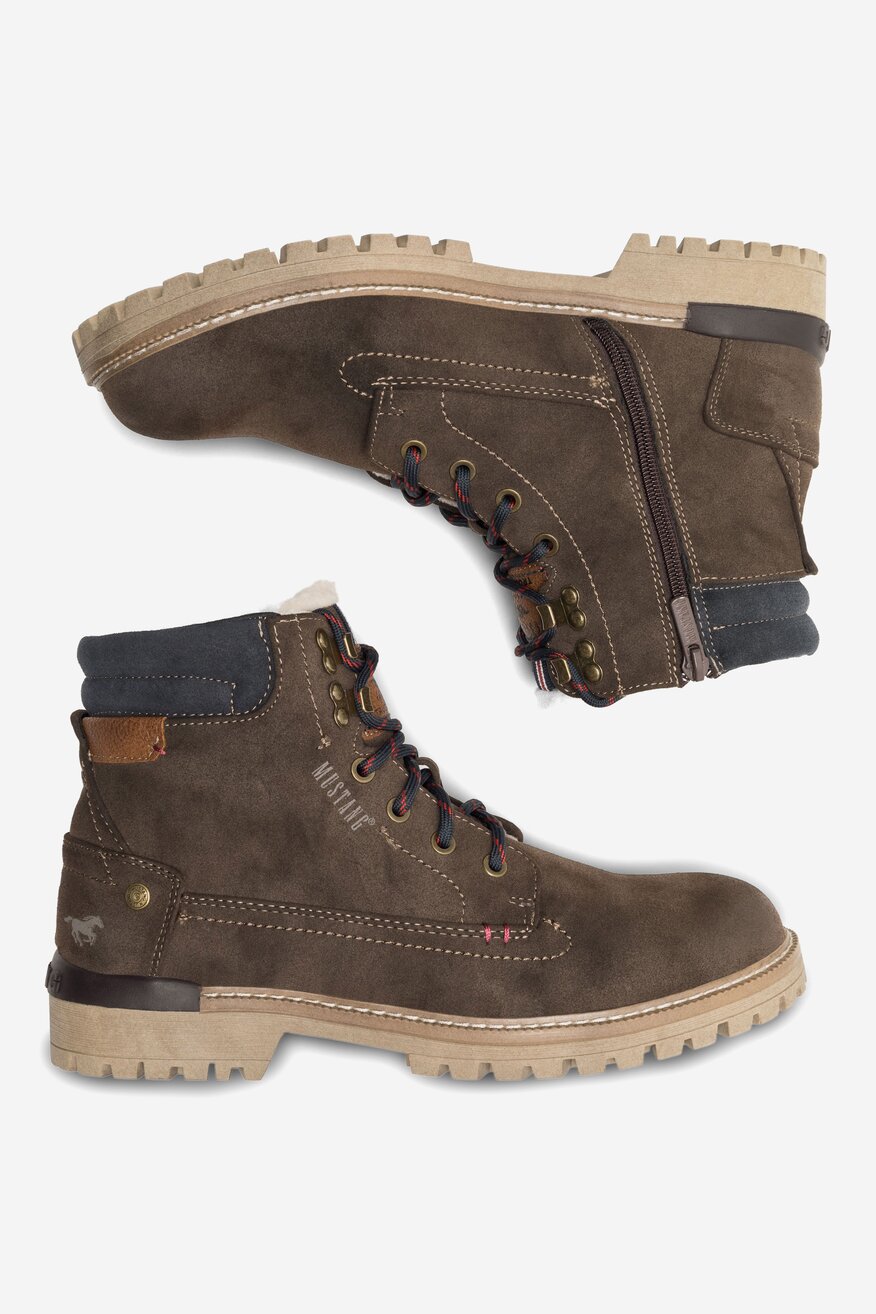 Trzewiki Mustang 4142-602 Brązowy