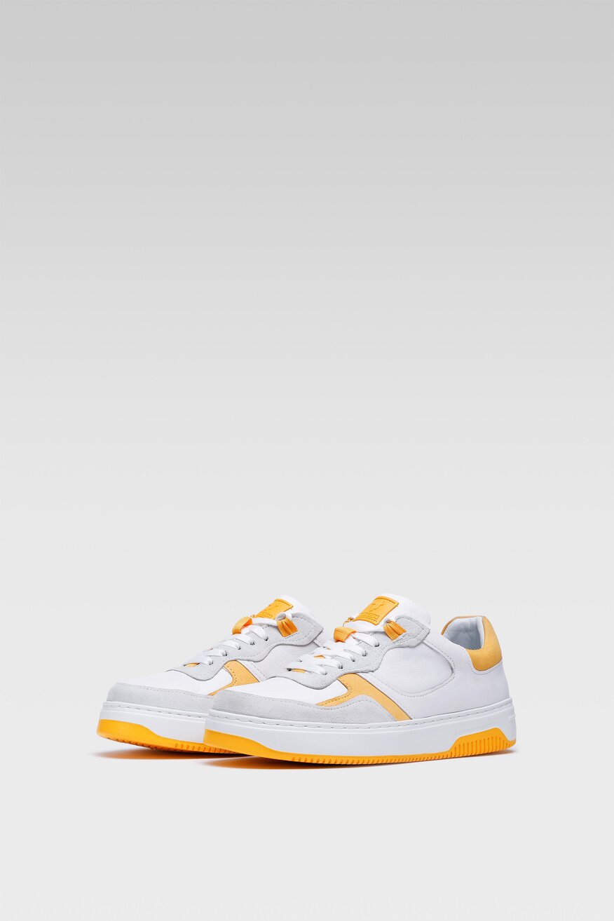 Półbuty Togoshi MI08-BUXTON-07 Żółty