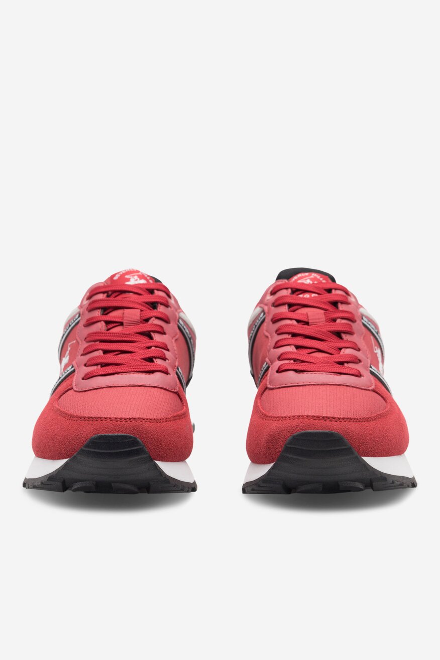 Półbuty Beverly Hills Polo Club JONES-01 Czerwony