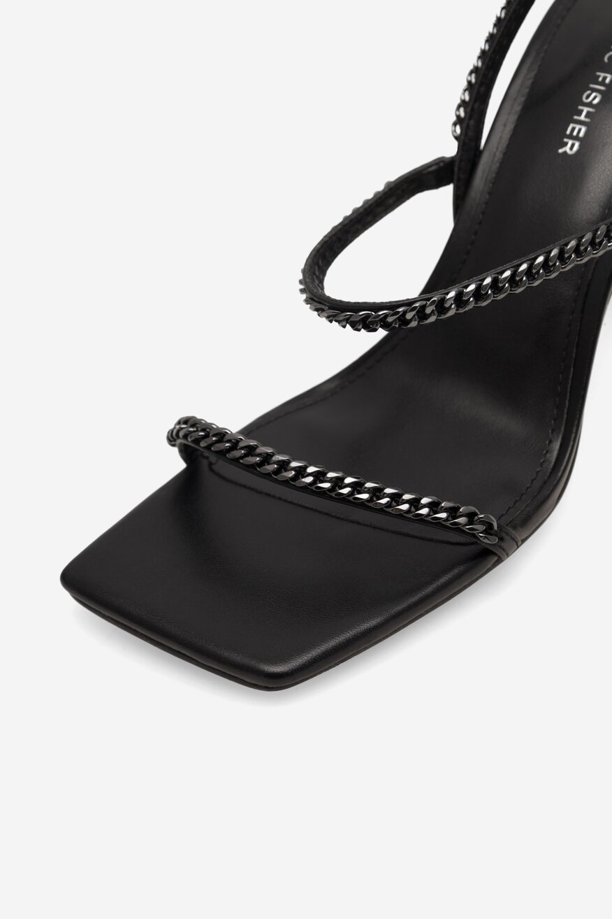 Sandały MARC FISHER F-DROID BLK01 Czarny