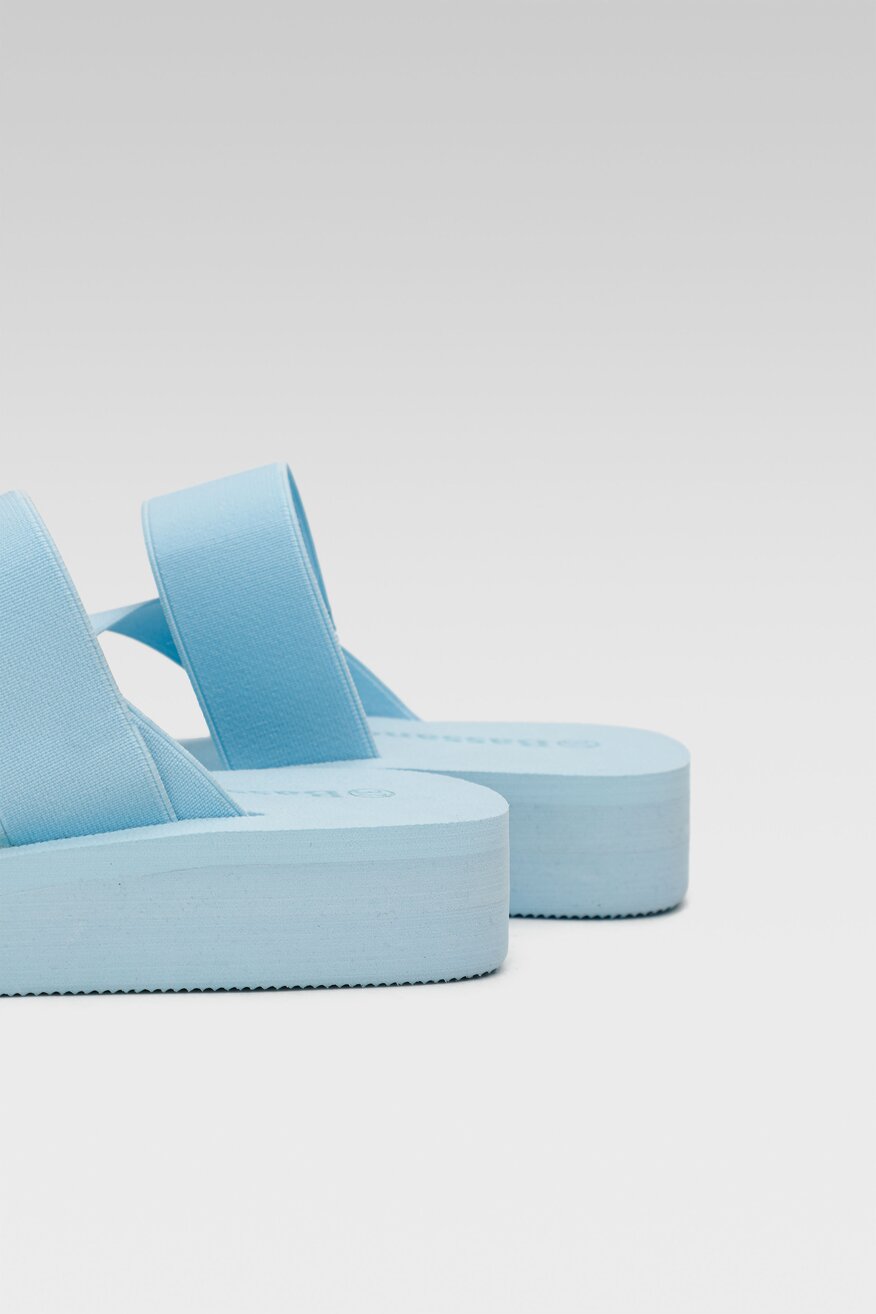 Klapki Bassano WSS20446-06 Niebieski