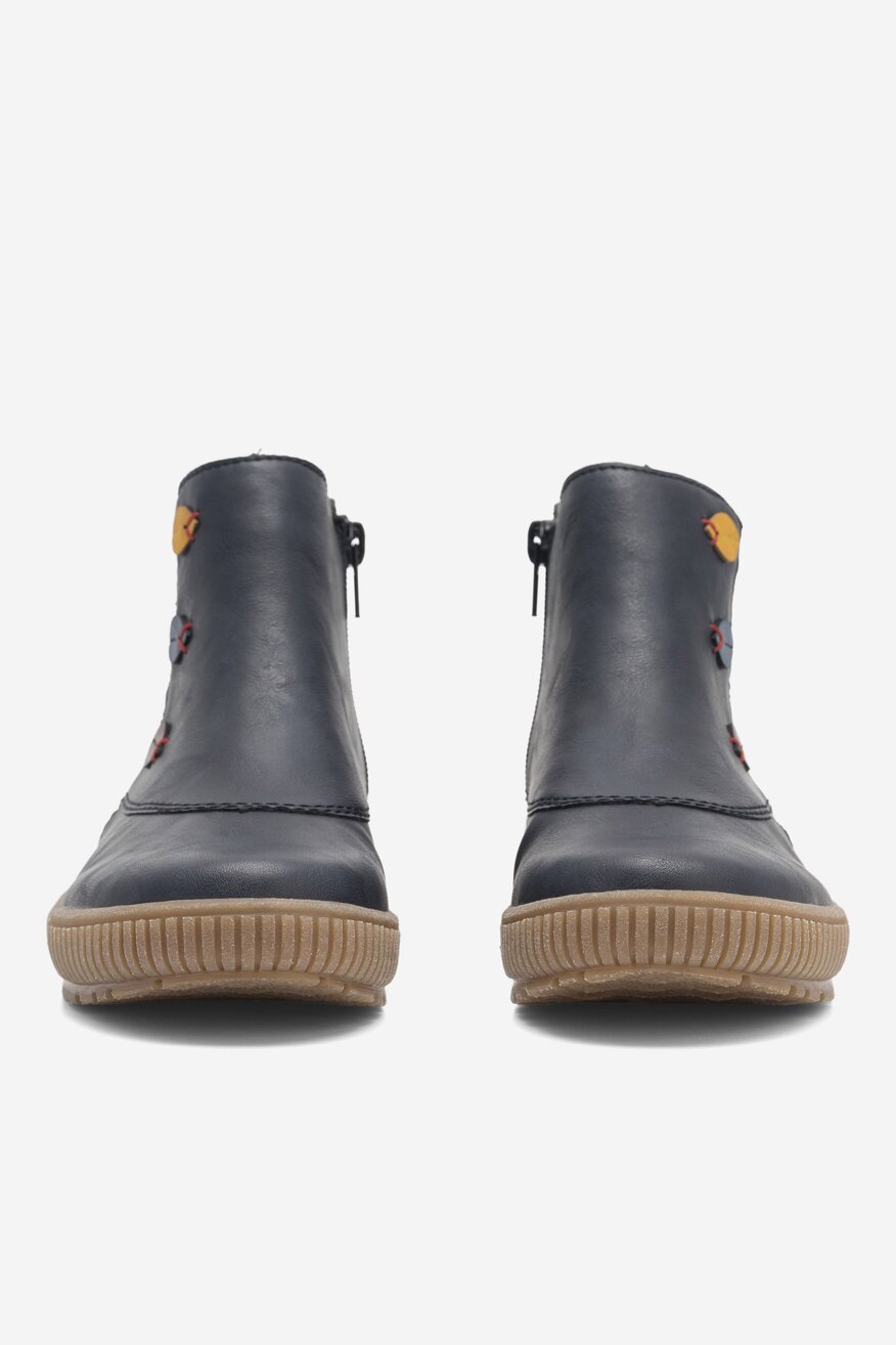 Botki Rieker N0751-14 Niebieski