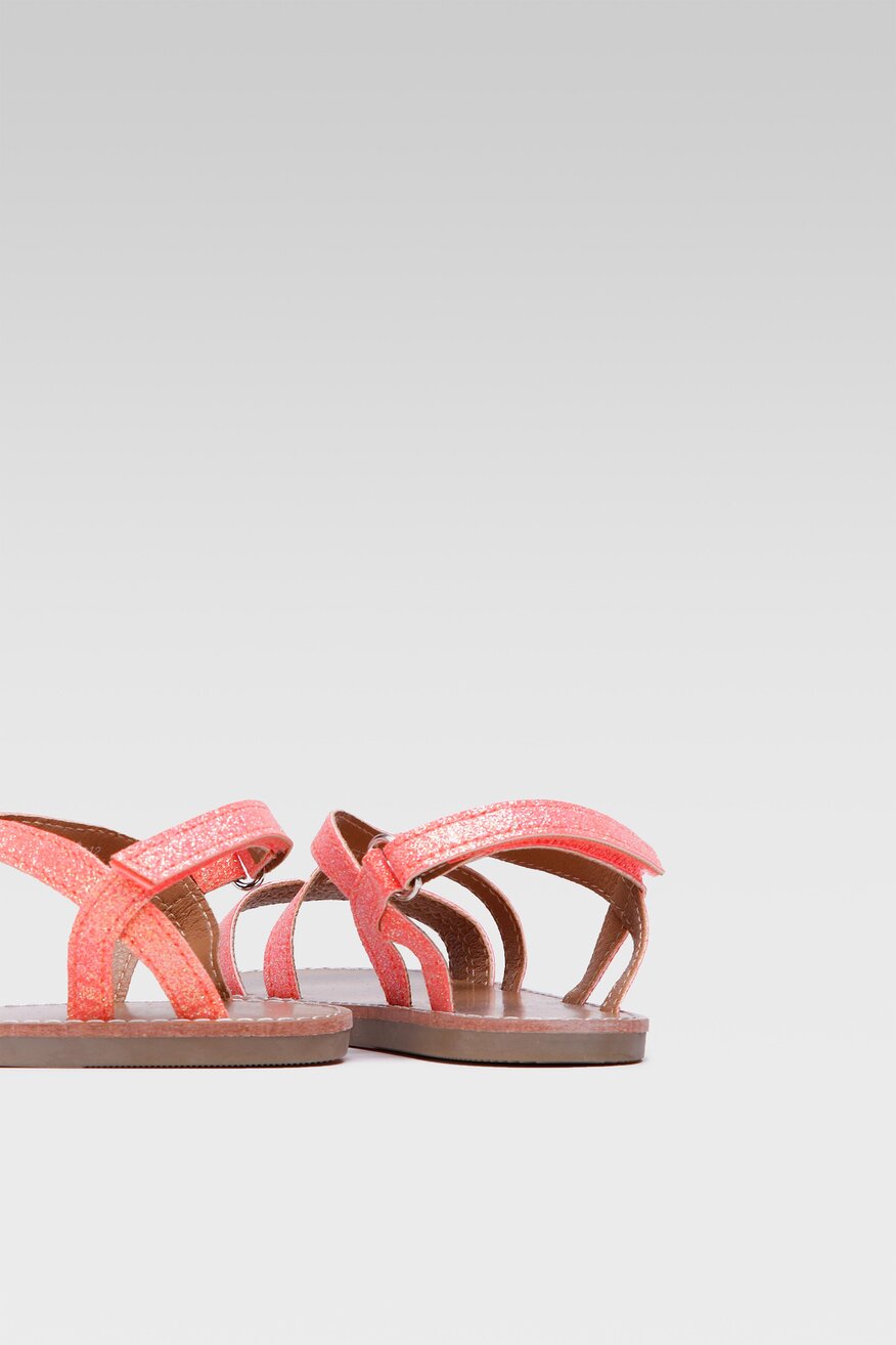 Sandały Nelli Blu CM210804-12 Pomarańczowy