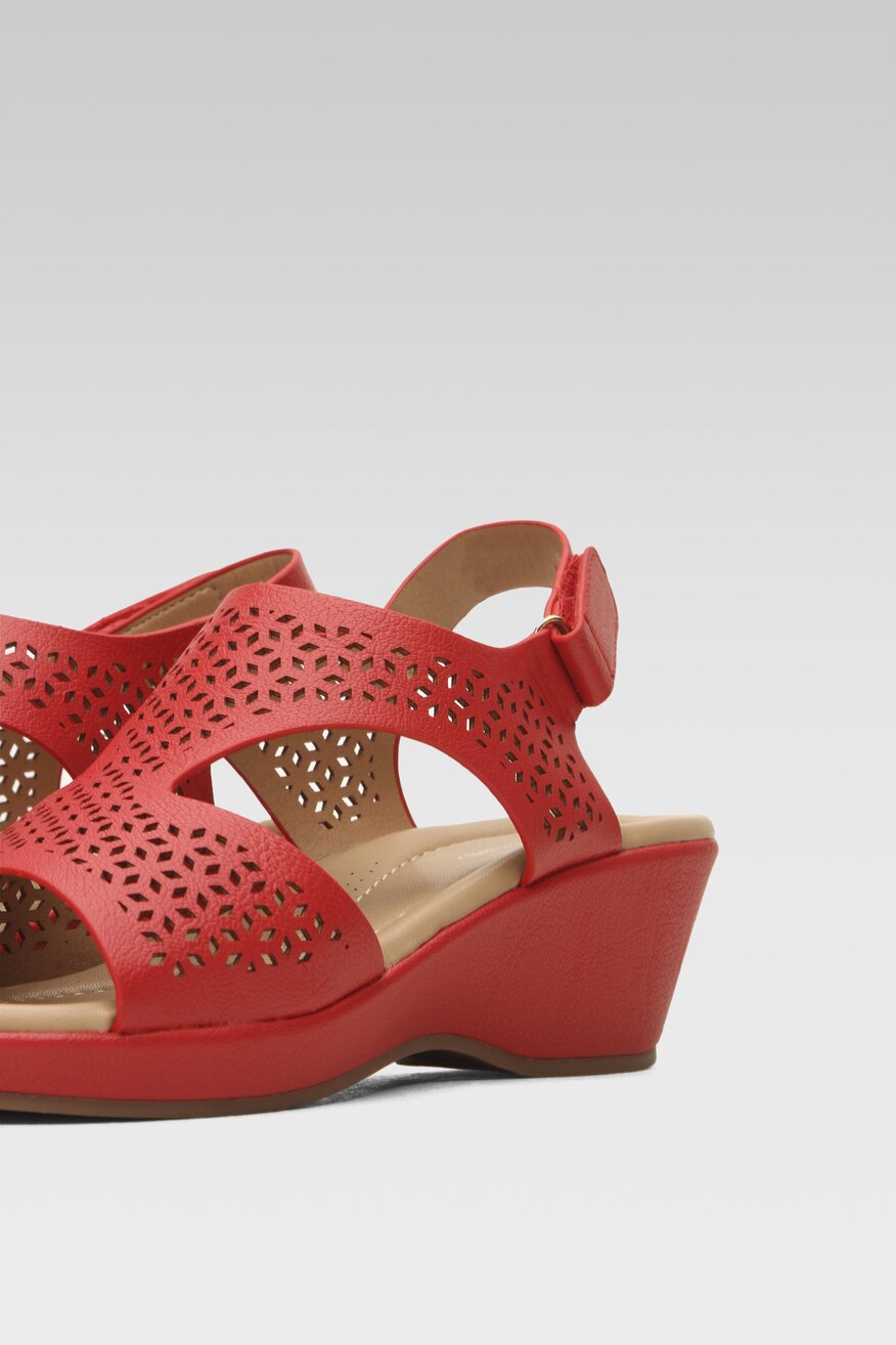 Sandały Clara Barson WSS20509-01 Czerwony