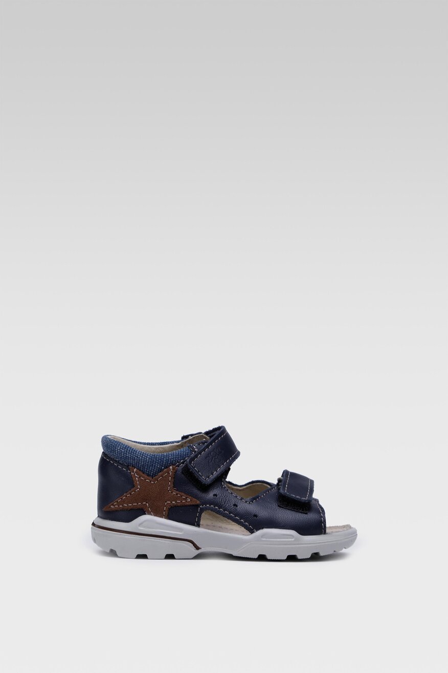 Sandały Ricosta 50 3200702/170 Granatowy