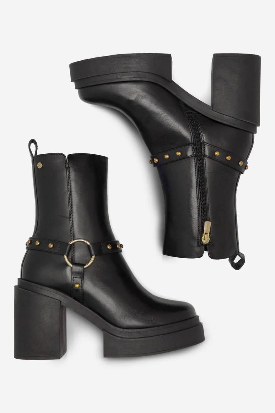 Botki EVA MINGE HONDA-03 Czarny