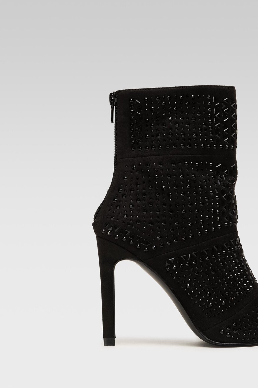 Botki DeeZee H120403-01 Czarny