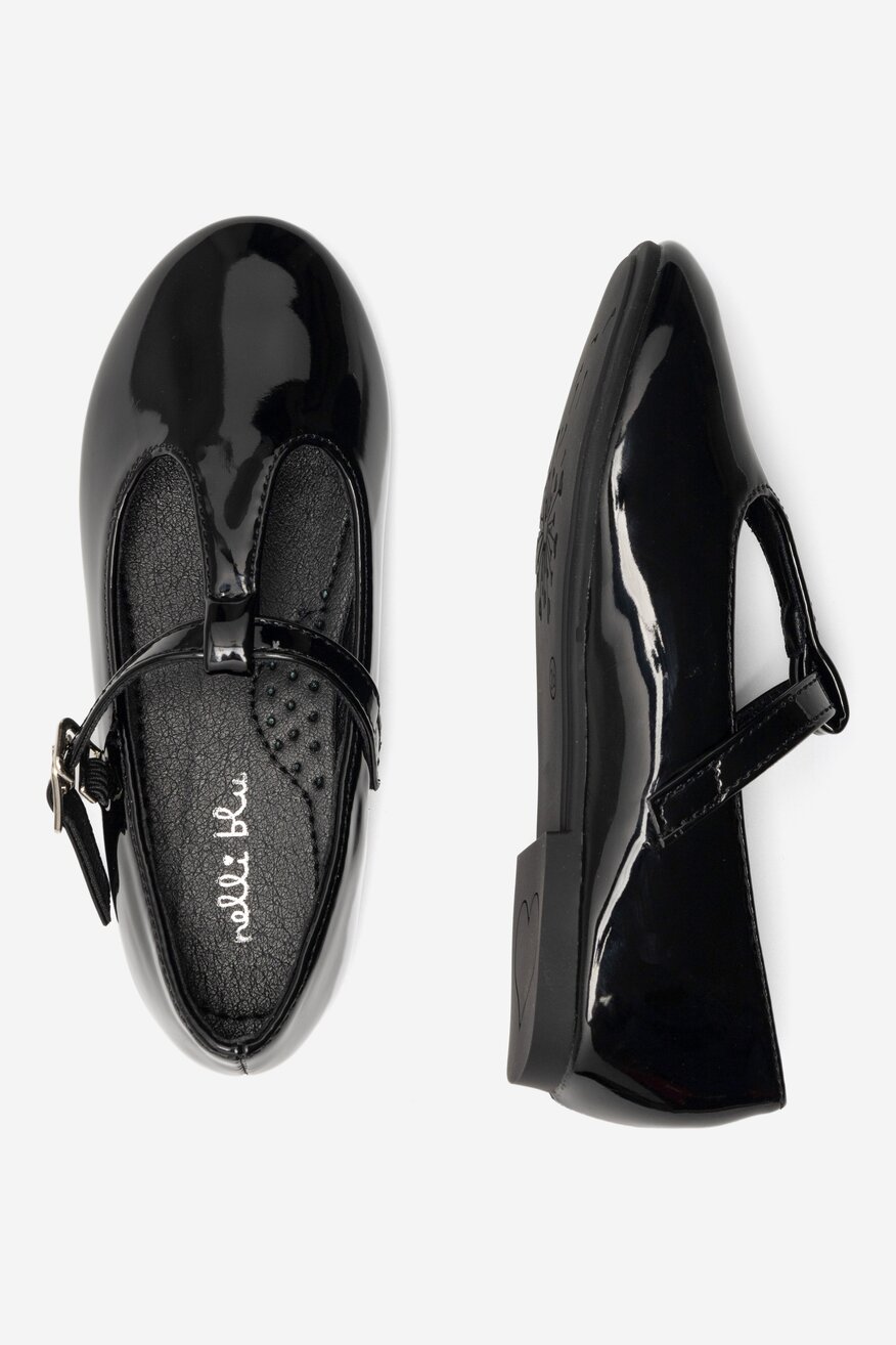 Baleriny Nelli Blu CM220330-10 Czarny