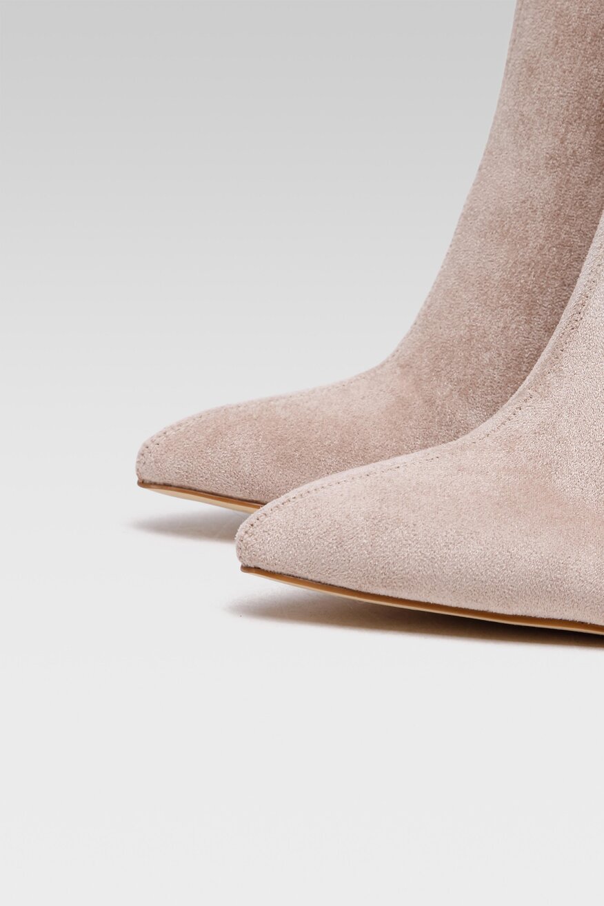 Botki DeeZee WYL2979-21 Beżowy