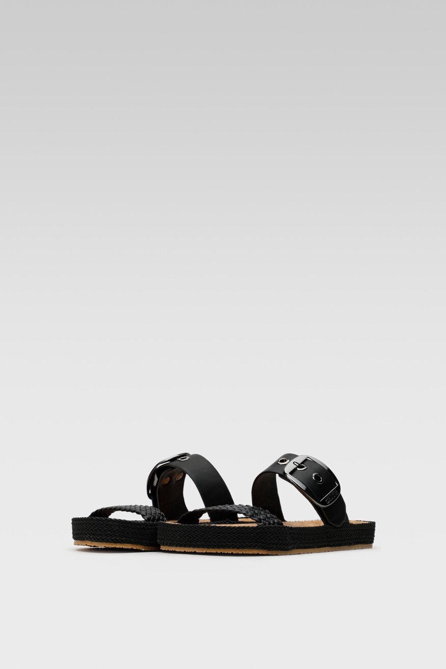 Klapki Big Star JJ274730C Czarny