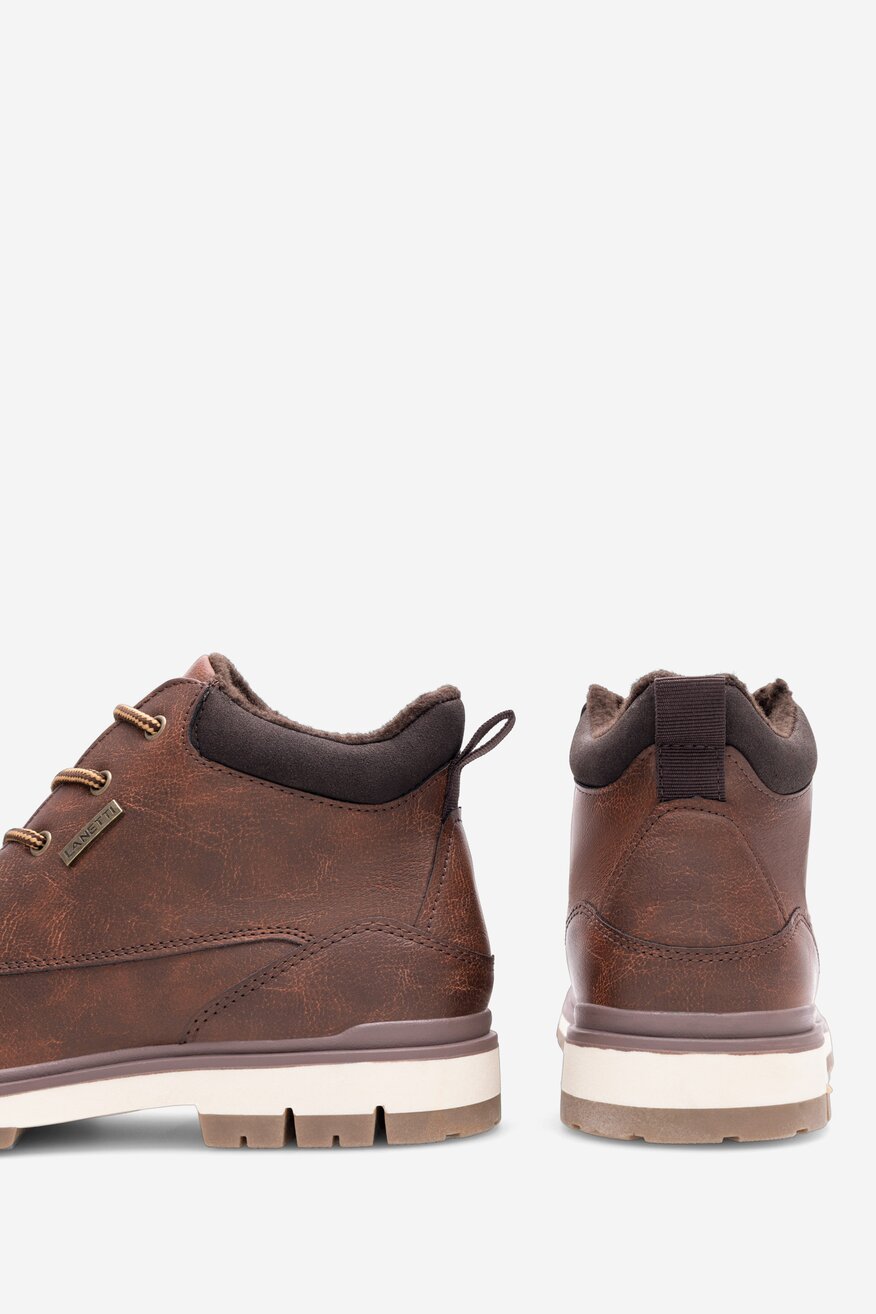 Trzewiki Lanetti MYL8468-2 Brązowy