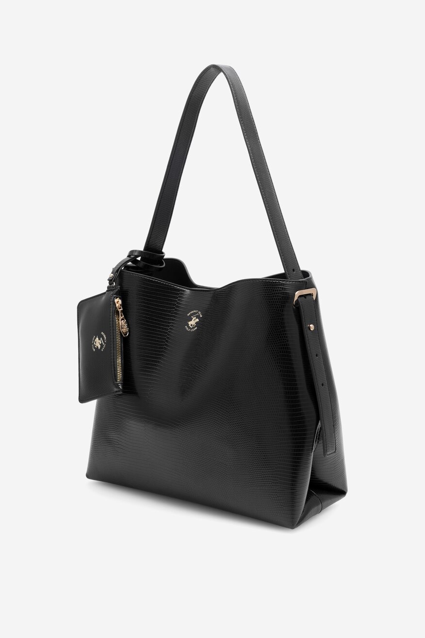 Torebka Beverly Hills Polo Club BHPC-W-05-A23 Czarny
