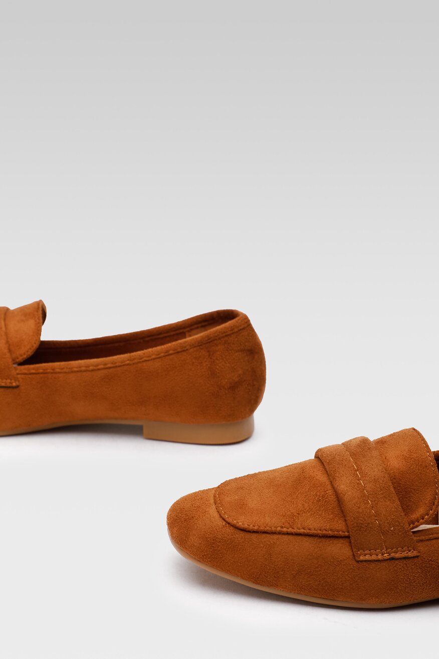 Baleriny Bassano 527-118-9 Brązowy