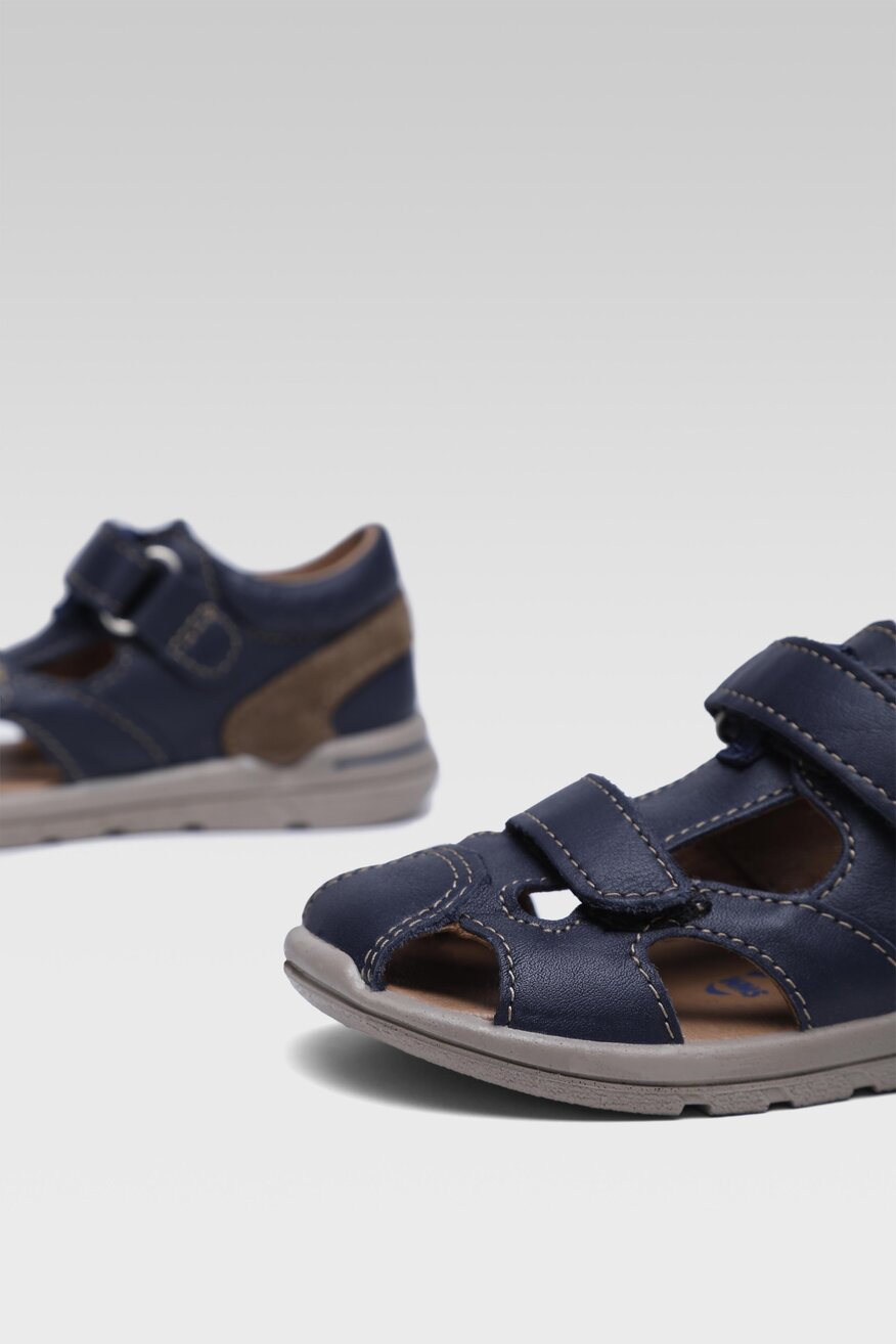 Sandały Ricosta 50 3000102/180 Granatowy