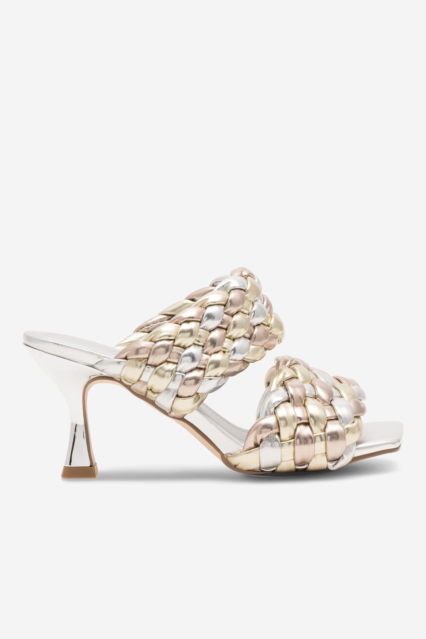 Klapki MARC FISHER F-TOREE GOL01 Złoty