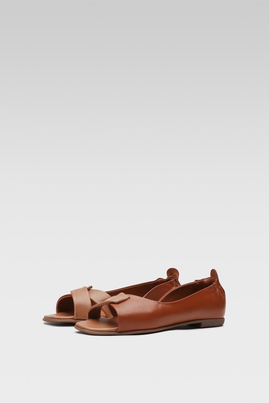 Sandały Lasocki FLOWER WI23-FLOWER-02 Camel