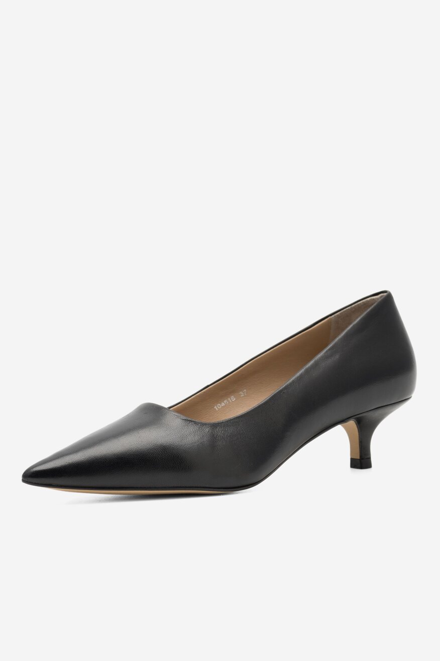 Czółenka SIMPLE 104515 Czarny