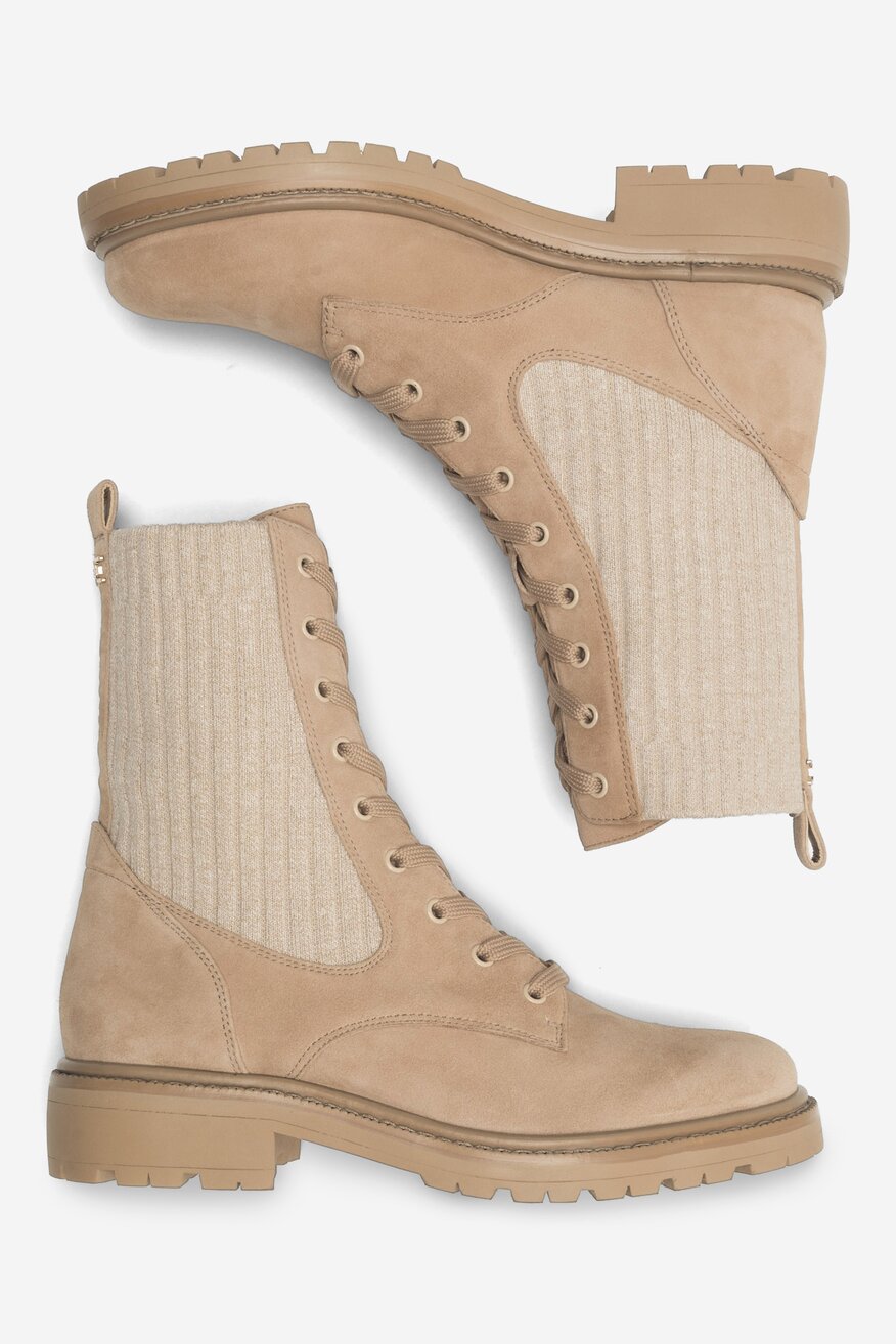 Botki SAM EDELMAN H3912M4251 Kremowy