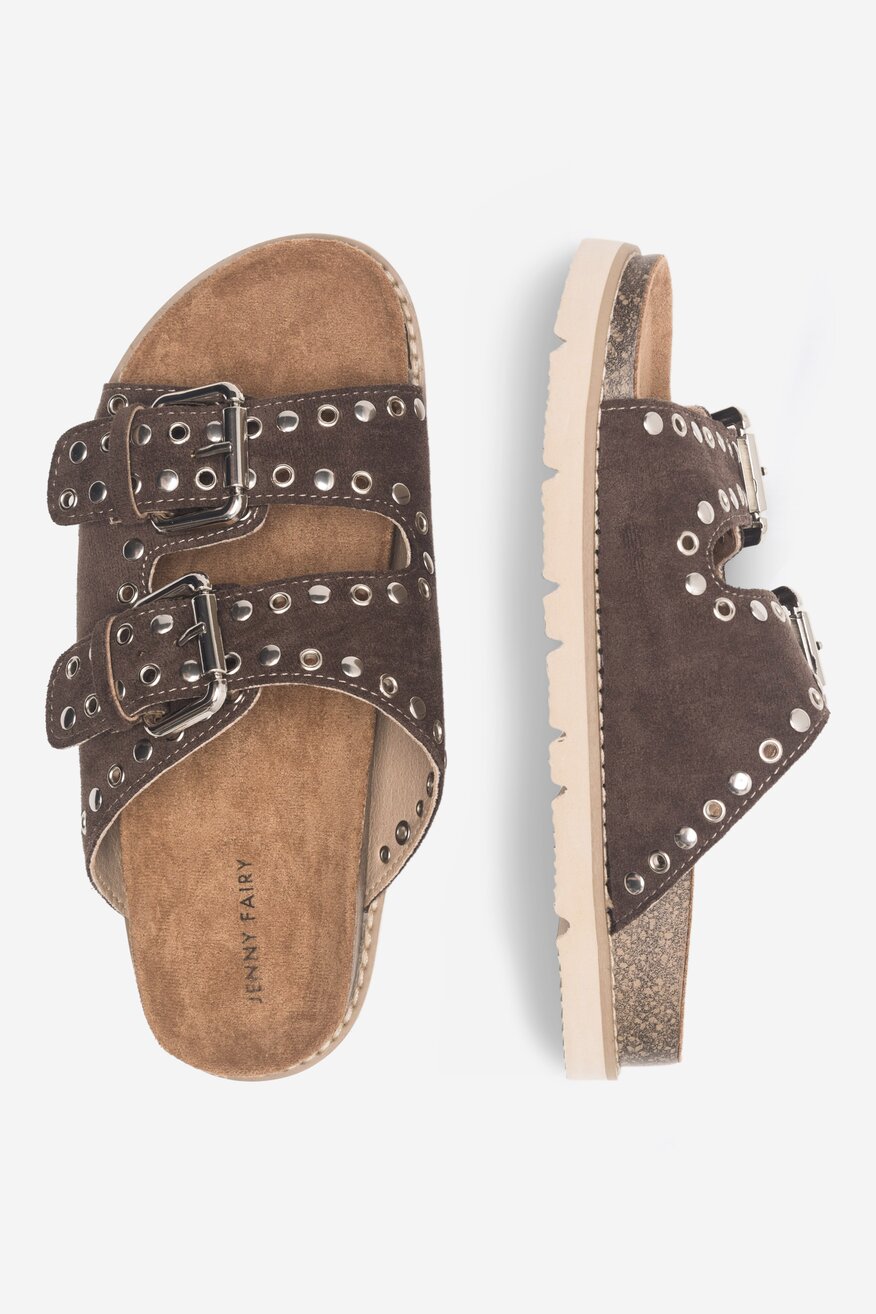 Klapki Jenny Fairy LIRA KLH690-5 Brązowy