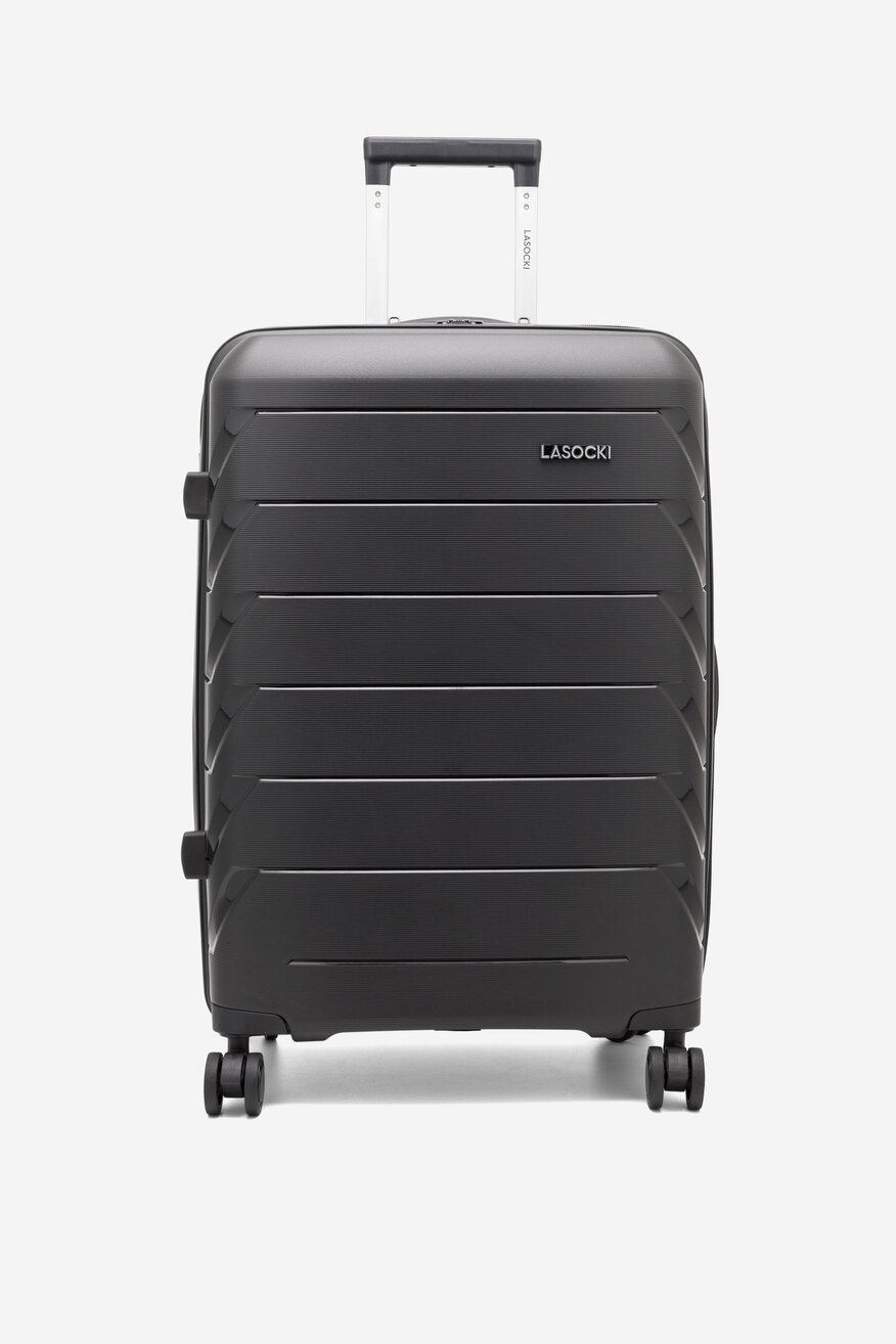 Walizka Lasocki WAL-M-05BLACK-04 Czarny