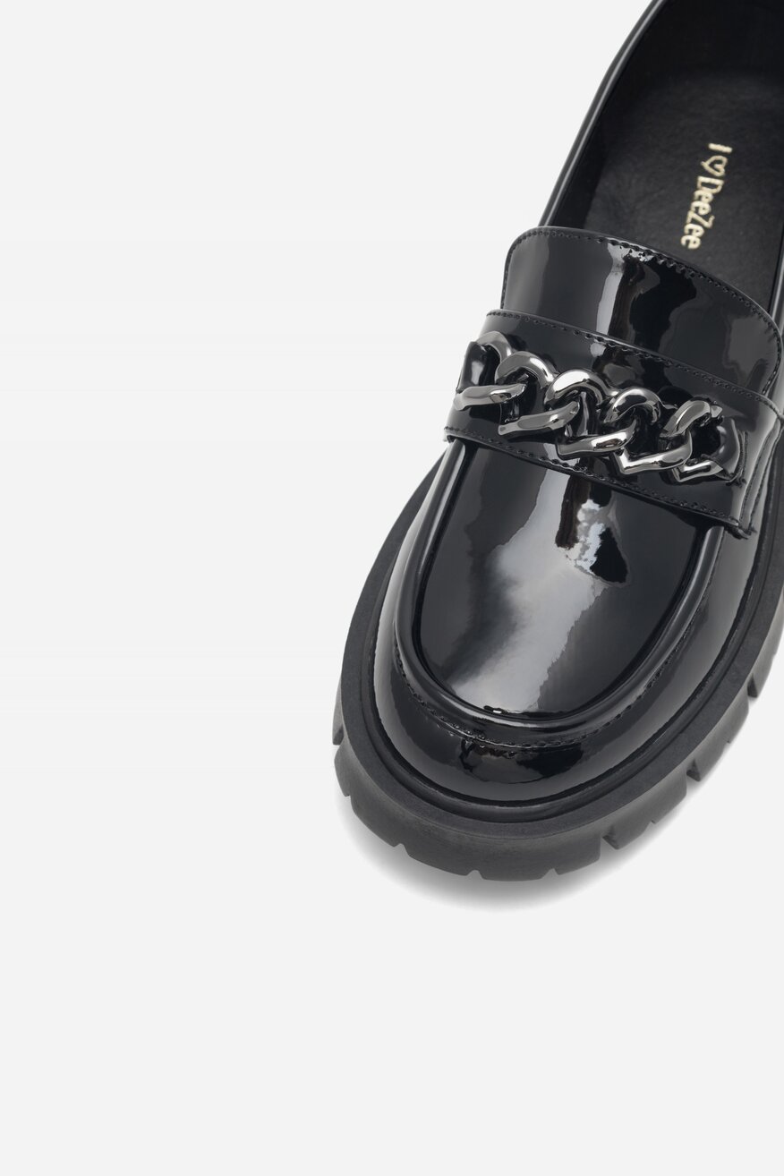 Półbuty DeeZee CS5907-07 Czarny