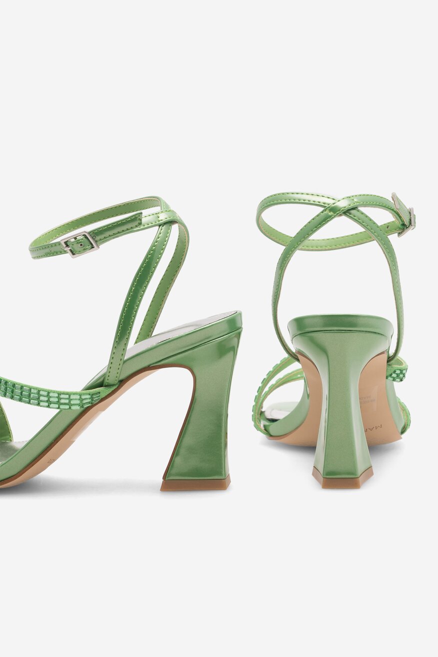 Sandały MARC FISHER F-ZALAY DGN01 Zielony ciemny