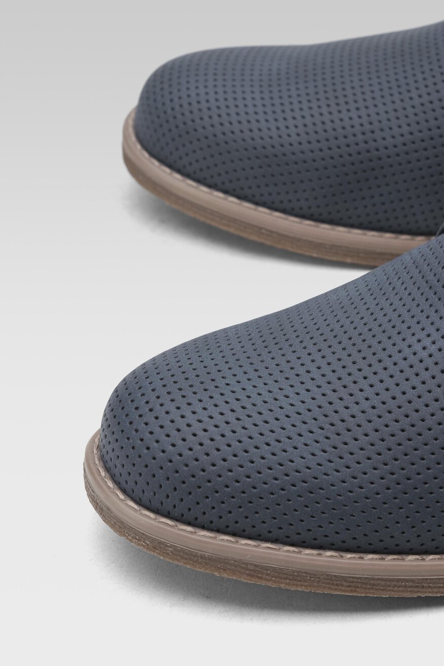 Półbuty Lanetti MYL8486-1 Granatowy