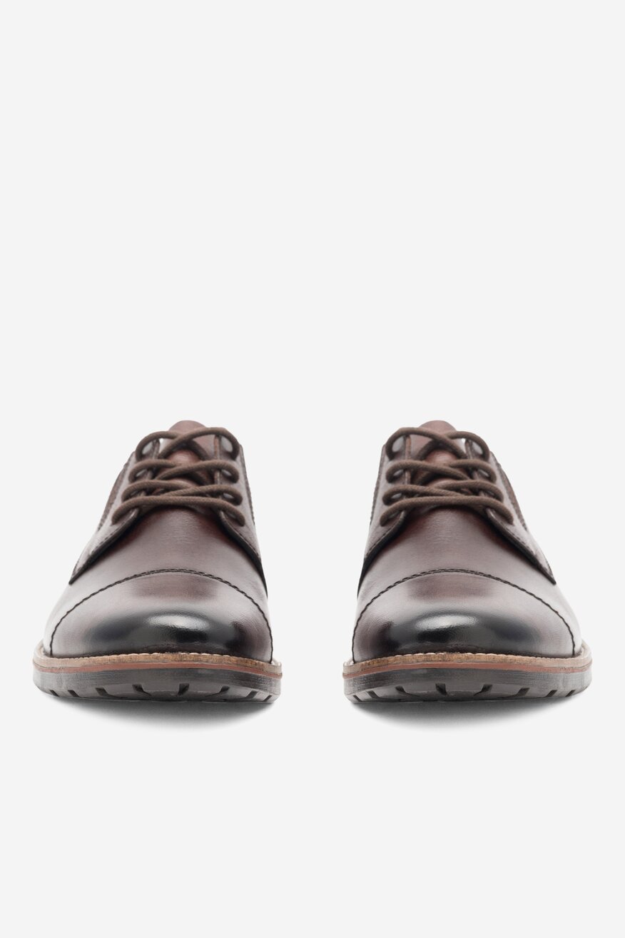 Półbuty Rieker 15320-25 Brązowy