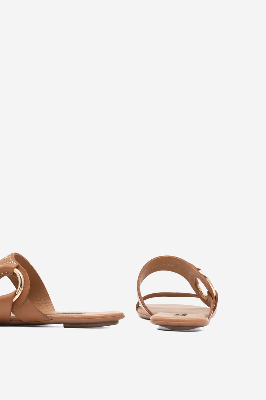 Klapki Gino Rossi YSABEL-4154 Camel