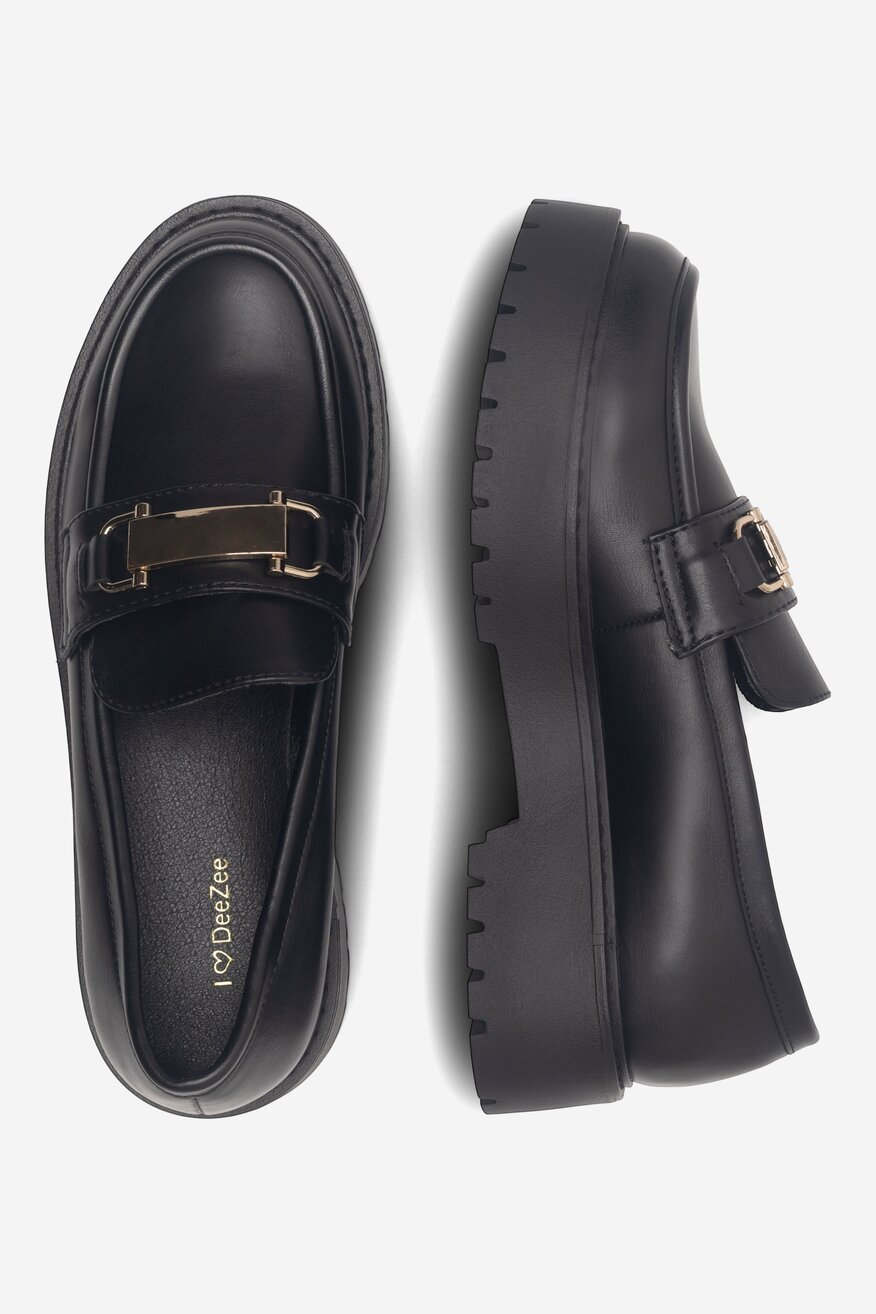 Mokasyn DeeZee BLANCHE HY18638-4 Czarny