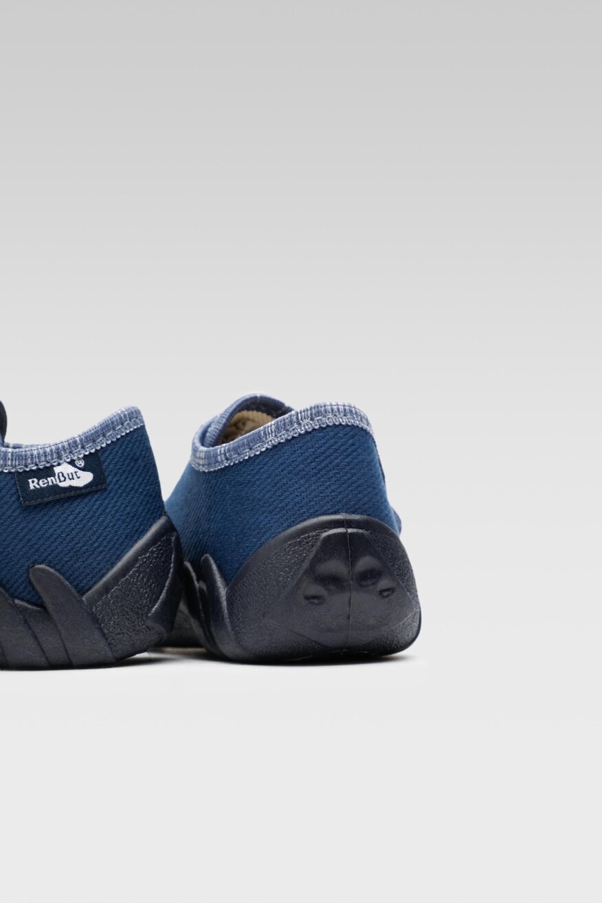 Kapcie RenBut 13-110 Granatowy