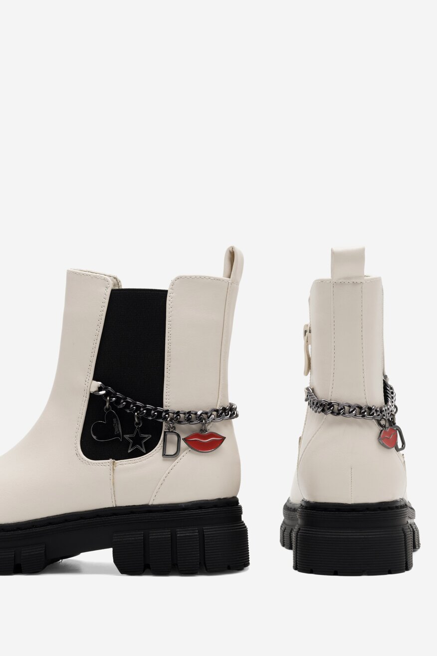 Botki DeeZee CS5906-01 Beżowy