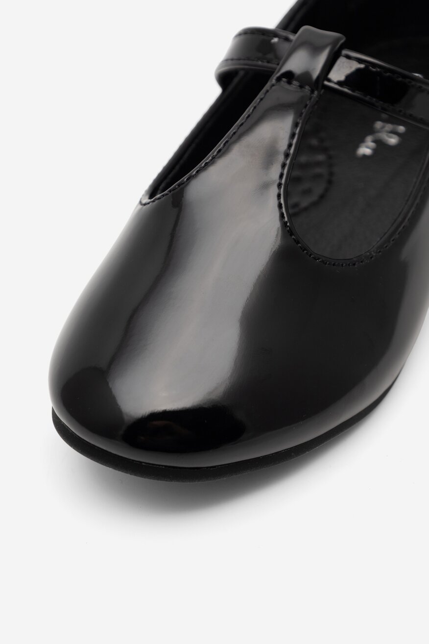 Baleriny Nelli Blu CM220330-10 Czarny