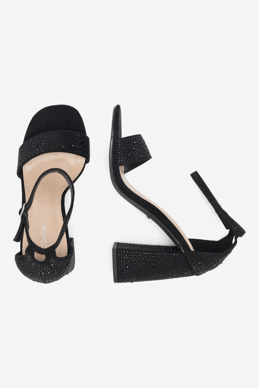 Sandały DeeZee LOVE AGAIN KL-F3496-1 Czarny
